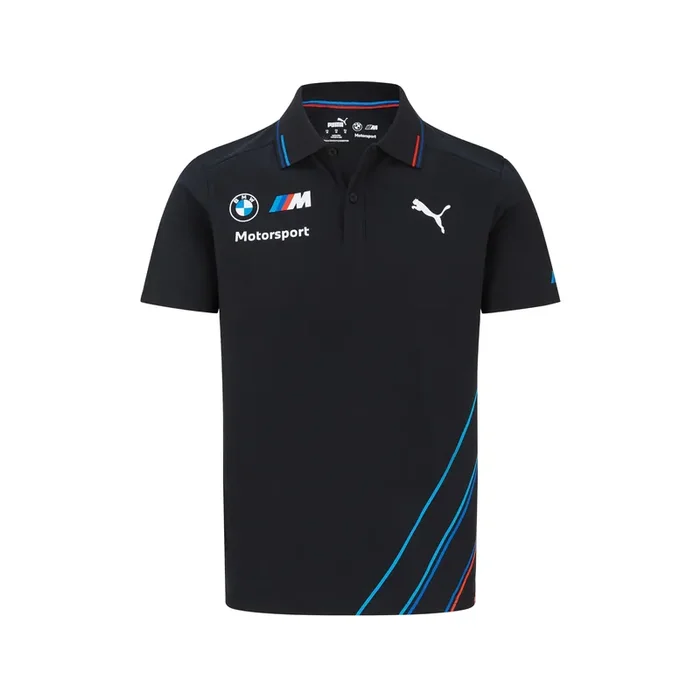 Puma Bmw Motorsports Men‘S Team Polo Shirt – Blue – Size M