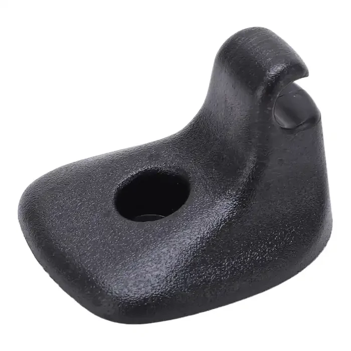 Qiilu Black Sunvisor Clip Hook Bracket for Chrysler 200 (2011-2015) & Dodge Avenger (2011-2014) – Durable Car Accessory