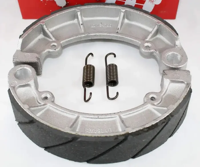 Quality Water Grooved Rear Brake Shoes & Springs For The 2001-2014 Honda Trx 500 Rubicon Atvs
