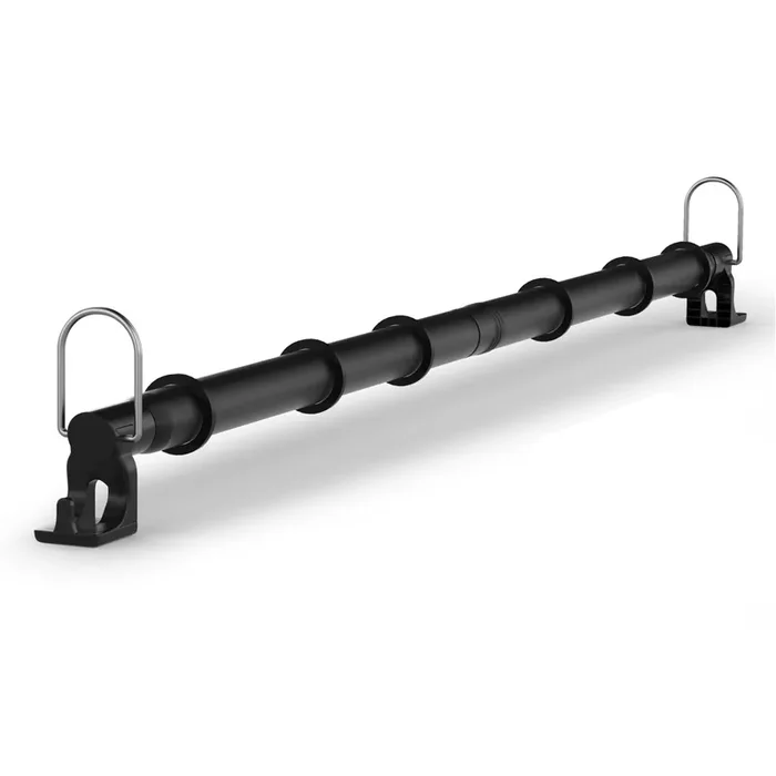 Qufiona Car Clothes Hanger Bar 30-64 Inches – Heavy Duty Wrinkle Free Clothes Rod For Car Travel – Adjustable Telescopic Clothes