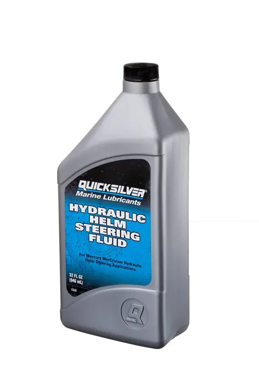Quicksilver 858078Q01 Hydraulic Helm Steering Fluid – 32 Oz. Bottle