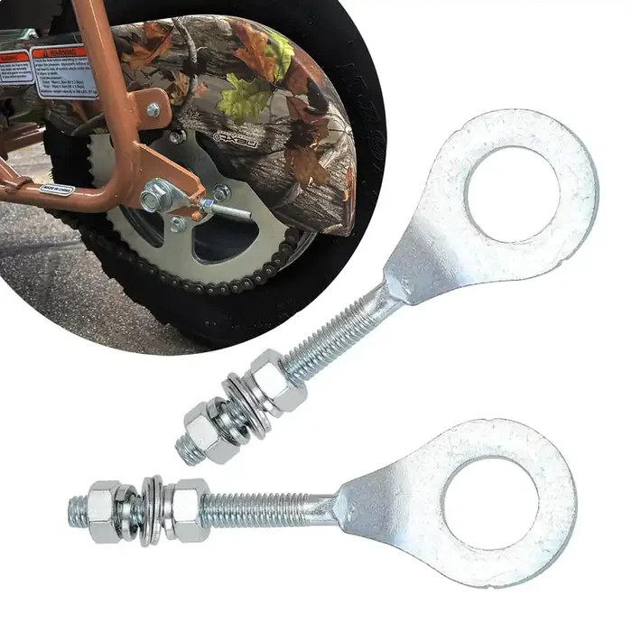 Qymoto 15Mm Mini Bike Chain Adjuster Tensioner For Coleman Ct200U Ct200U-Ex Axis 200 Massimo Mb200 Baja Warrior Mb165 Chain Adjuster 2 Pack