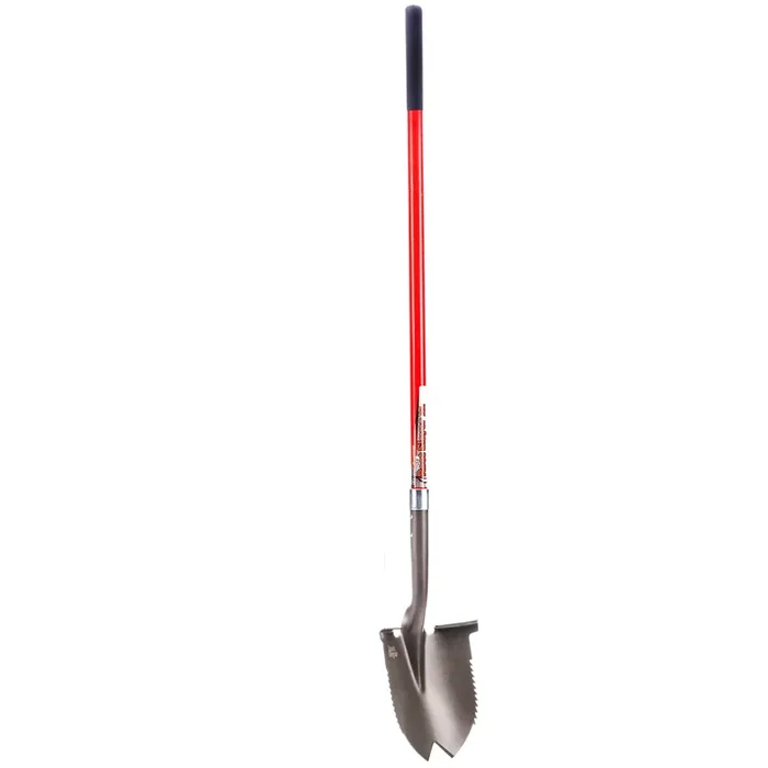 Radius Garden 23211 Root Slayer Round Head Shovel Xl, Red