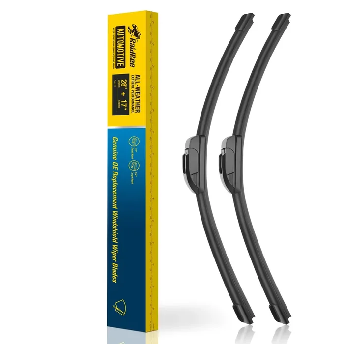 Raidbee 28+17 Inch Silicone Windshield Wiper Blades Replacement For Nissan Altima 2015 2014 2013 2012 2011 2010 2009 2008 2007 N