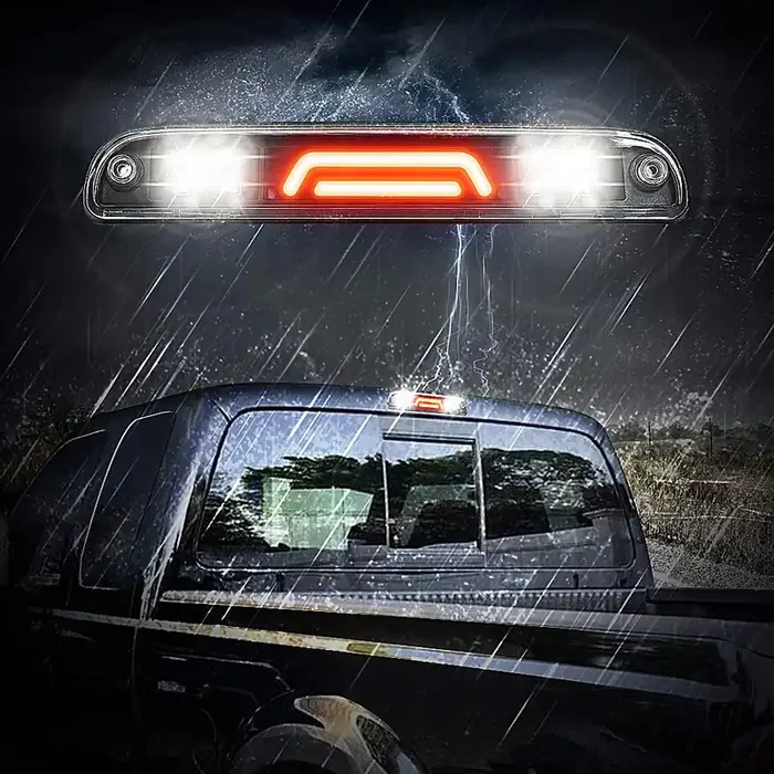 Ransoto 3Rd Third Brake Light Compatible With 1999-2016 Ford F250 F350 F450 F550 Super Duty/Ranger/Mazda B-Series Replaces Yc3Z13A613Ba Cargo Led Bar High Mount Lamp Stop Tail Light