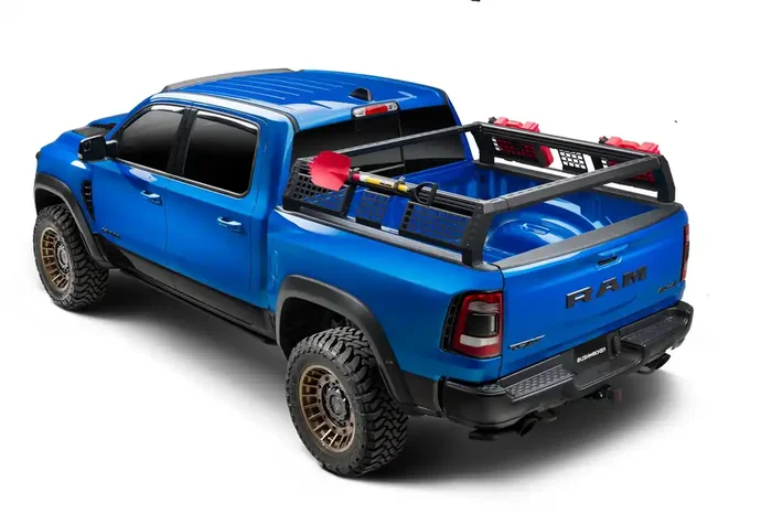 Realtruck Gorack/Overland Truck Rack Fits 2019-2024 Chevrolet Silverado 1500, Gmc Sierra 1500, 5.8‘ Bed – Black 9450101