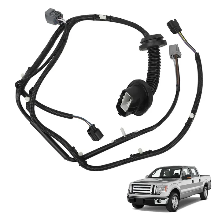 Rear Left Door Jumper Wire Assembly Compatible With 2009-2014 Ford F150 Crew Cab Driver Side Door Jumper Harness Replace For 9L3Z-14631-Caa