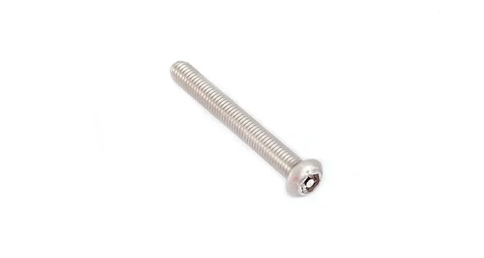 Rhino-Rack B126-BP M8 x 50mm Button Head Cap Screw (Stainless Steel) (4 Pack)