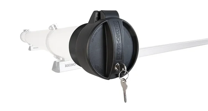 Rhino-Rack LSE102 Conduit Locking End Caps for Schedule 40 PVC Pipes