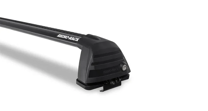 Rhino-Rack RV0675B Vortex ROC25 Flush Black 2 Bar Roof Rack