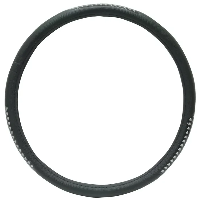 Roadpro 18 Inch Massaging Steering Whell Cover Rpsw-3002 Faux Black Leather Semi Truck Steering Wheel Cover Fits Rv And Big Rigs