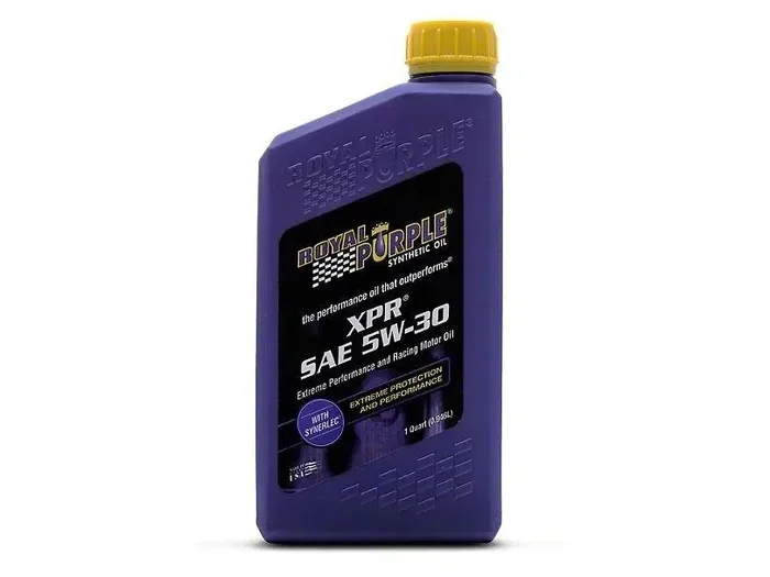 Royal Purple 01021 XPR Race 5w30 Motor Oil (1 Quart Bottle)
