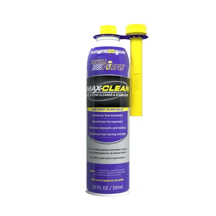 Royal Purple 11722-2Pk Max-Clean Fuel System Cleaner And Stabilizer – 20 Oz. Bottle, (Pack Of 2)