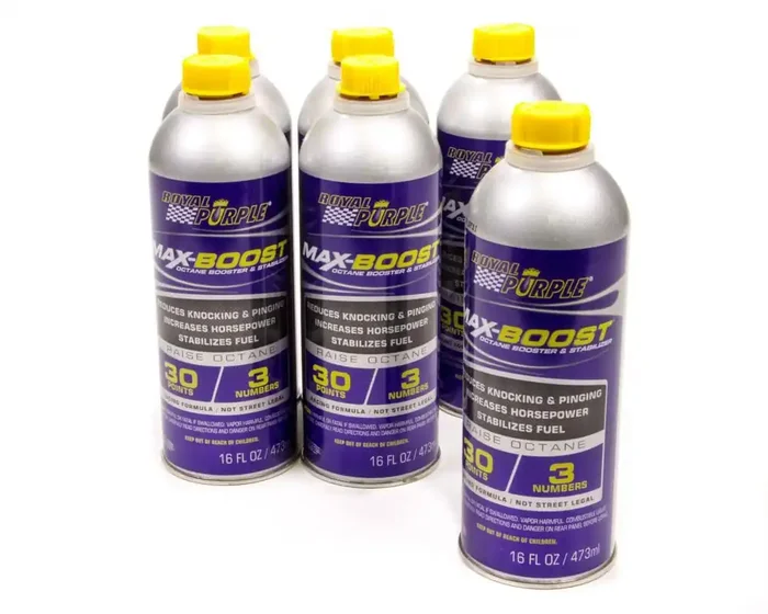 Royal Purple 11757 Max Boost Octane Boost Case, 16 Fl. Oz (6 Pack)