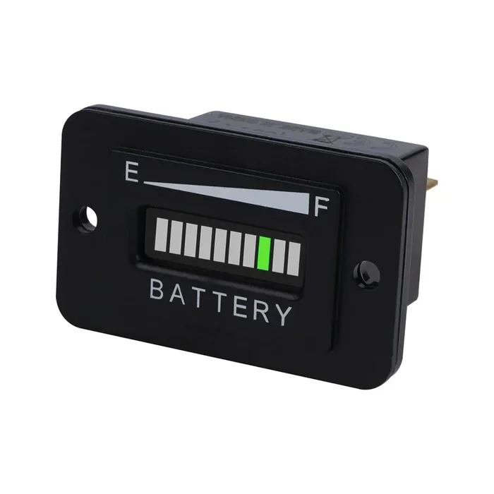 Runleader 48V Led Battery Power Indicator,Battery Charge & Discharge Display,Applicable To Lead Acid Battery Powered Golf Cart F