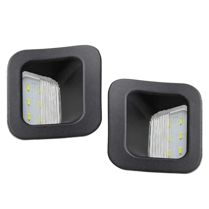 Ruxifey Led License Plate Light Tag Lights Compatible With 2003 To 2018 Dodge Ram 1500 2500 3500, 6000K White