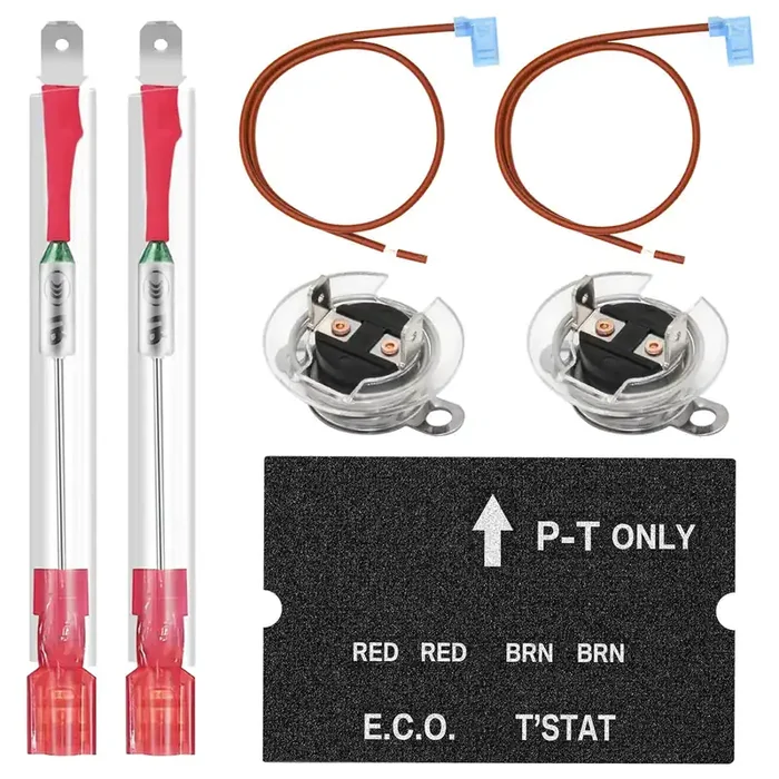 Rv Water Heater Thermal Cutoff Kit With Eco Thermostat Assembly Kit, Replacement Part For Atwood 91447 93866 Rv Camper Water Hea