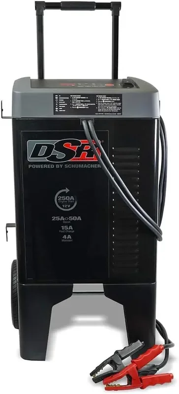 Schumacher Electric Dsr121 Proseries Car Battery Charger – 250 Peak Amps – 12V Battery Charger – Fully Automatic Battery Maintai