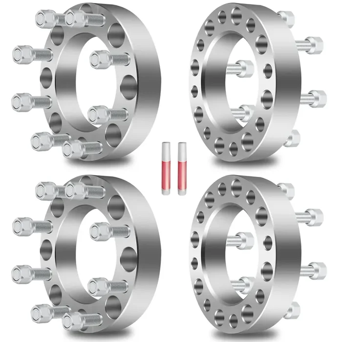 Scitoo 4X 8 Lug 1.5 Inch 8X170Mm Wheel Spacers 8X170 To 8X170 14X2 Studs 125Mm Compatible With For F250 For F350 For Excursion