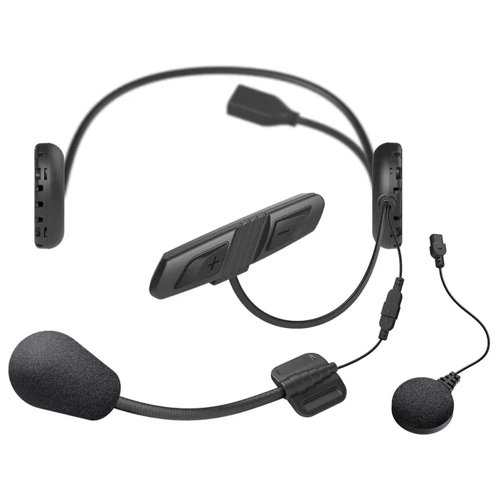 Sena 3S Plus Universal Motorcycle Bluetooth Headset, Black