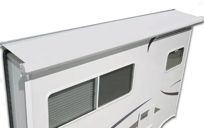 Shadepro Rv Slideout Topper – 163‘‘ To 199‘‘ Trim To Fit Slide Out Awning Fabric Replacement For Rvs And Campers – Ultra-Durable