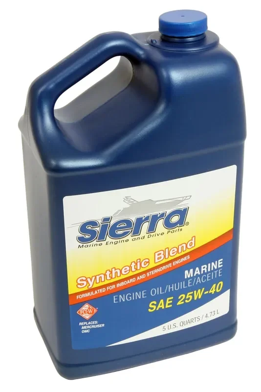 Sierra 18-9440-4 25W40 Synthetic Blend Engine Oil 5 Quarts