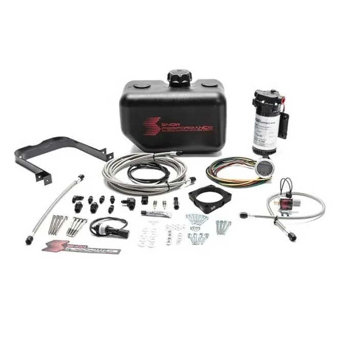 Snow Performance SNO-2170-BRD 2008+ Dodge Challenger / Charger 5.7L, 6.1L / 6.4L Stage 2 Boost Cooler Forced Induction Water-Methanol Injection Kit (Braided Line)