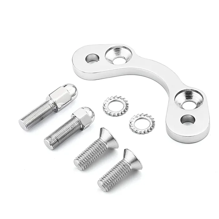 Springer Handlebar Tree Adapter Top Clamp 3.5 Inch Wide Risers Fit Harley Bobber 200 250 Chopper 200 250