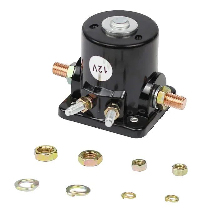 Starter Solenoid Relay Compatible With Mer-Cury Marine Johnson Omc Evinrude Outboard 25661 25661-1 8761053 895857 8976545 508905 18-5836 Sw661 383622 185808 0395419 582708 586180 47886 47886T Smr6003