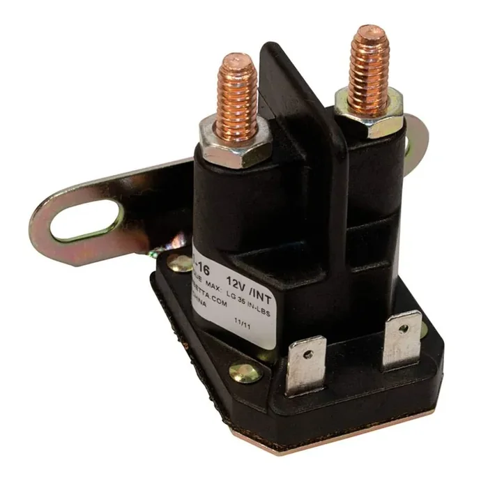 Stens Starter Solenoid 435-151 Replacement For John Deere L100, L105, L108, L110, L111, L118, L120, La135, La140, La145, La150, La155, La165, La175, X110, X120, X140, Z225, Z425, Z445