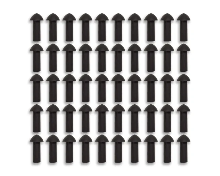 Stop & Go 5075 Mushroom Plug Tire Repair For Punctures And Flats – 1‘‘ Length X 5/16‘‘ Shaft Diameter – 50 Pack (Plugs Only)