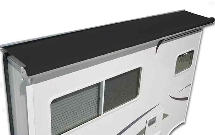 The Shadepro Rv Slideout Topper – 140‘‘ To 163‘‘ Trim To Fit Slide Out Awning Fabric Replacement For Rvs And Campers – Ultra-Dur