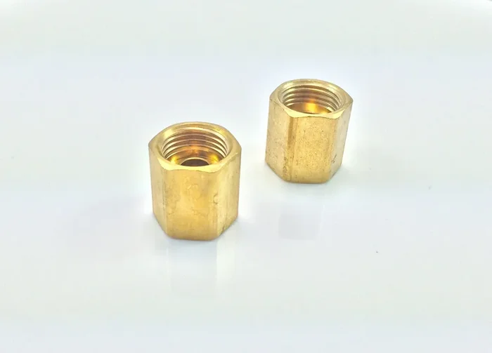 The Stop Shop Inverted Flare Brake Line Union For 3/8‘ Tube (5/8‘-18 Threads) (Pack Of 2)