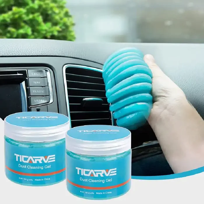 Ticarve Cleaning Gel Car Putty Car Detail Putty Auto Detail Gel Detail For Car Interior Cleaner Kits Automotive Car Slime Keyboa
