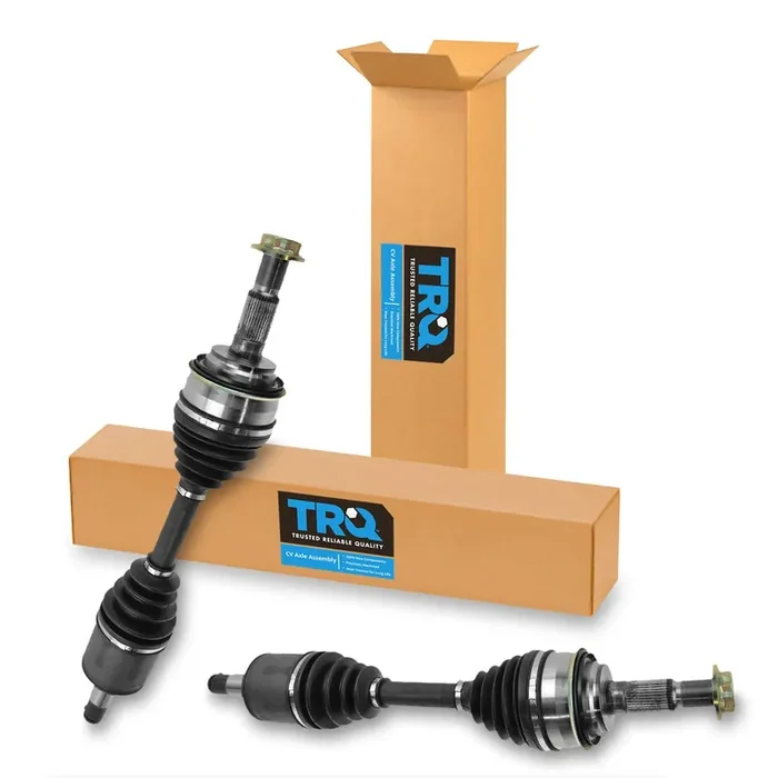 Trq Front Cv Axle Shaft Assembly Set Compatible With 2008-2019 Toyota Sequoia 2007-2019 Tundra