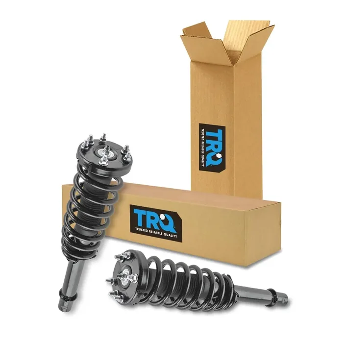 Trq Front Strut & Coil Spring Assembly Set Driver & Passenger Sides Compatible With 04-08 Acura Tl