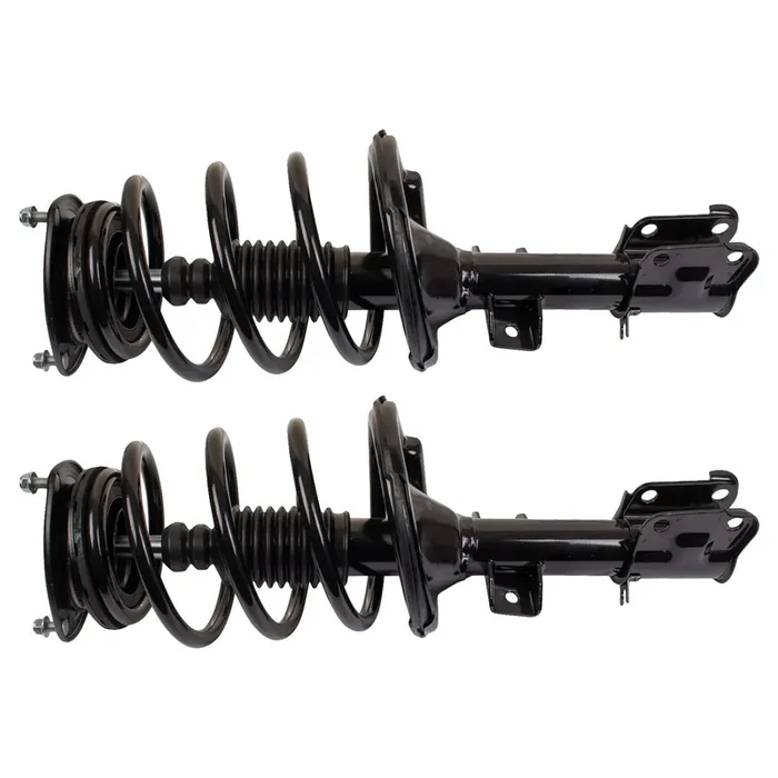 Trq Front Strut & Coil Spring Assembly Set Driver & Passenger Sides Compatible With 07-12 Hyundai Veracruz