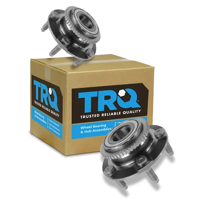 Trq Front Wheel Hub Bearings Assembly Set Compatible With 1994-2004 Ford Mustang