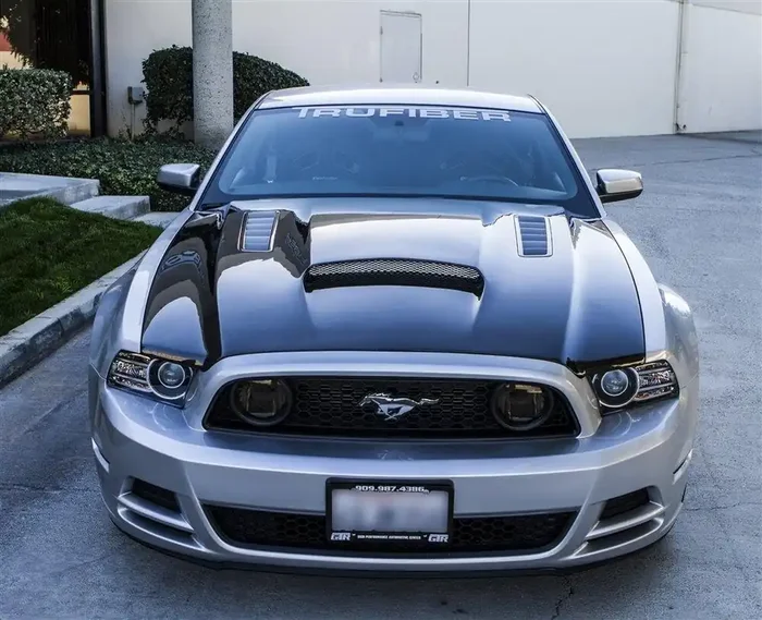 TruCarbon 2010-2014 Mustang Carbon Fiber A72KR Hood