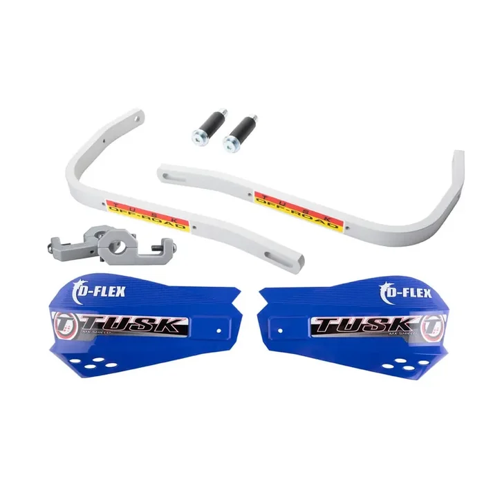 Tusk D-Flex Handguards With Mx Shields Black 7/8‘ Bar Mounts