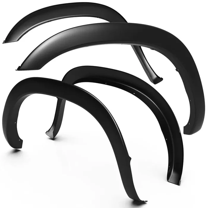 Tyger Auto Tg-Ff6D4208 For 2002-2008 Dodge Ram 1500; 2003-2009 Ram 2500 3500 (Only Fit 8‘ Truck Bed) Paintable Fine-Textured Matte Black Factory Style Fender Flare Set, 4 Piece