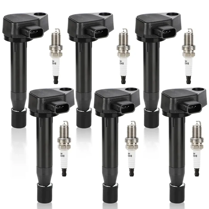 Uf242 Ignition Coil & 4503 Double Iridium Spark Plug For Honda 1999-2010 Odyssey,2000-2003 Accord/Acura 1999-2008 Tl, 2005-2008