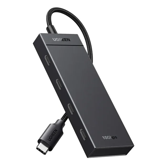 Ugreen Usb C Hub, 10Gbps 4 In 1 Usb 3.2 Adapter With 4 Usb-C 3.2, 4 Ports Usb C Splitter Extender For Macbook Pro/Air, Ipad Pro,