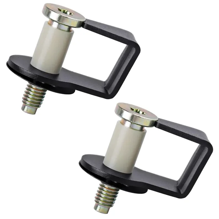 Unigt 2 Pack Door Striker Bolts Set Includes Bushing Compatible With 1980-1997 Ford / 1987-89 Lincoln / 1981-90 Mercury Door Latch Lock Striker Bolts Replace E9Az5422008A / 38448