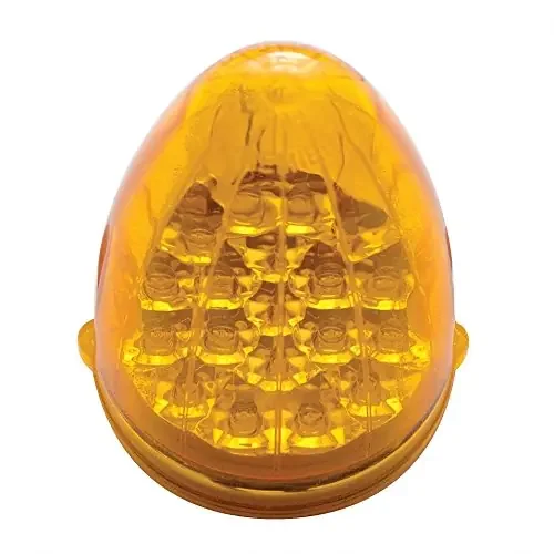 United Pacific 39457 – Truck Cab Light – 19 Led Reflector Grakon 1000 Cab Light – Amber Led/Amber Lens