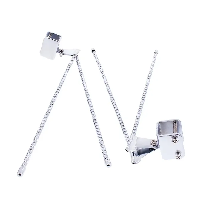 United Pacific 70203 Chrome Curb Feelers, Universal Fitment, Helps To Prevent Curb Damage, Curb Whiskers, Avoid Damaging Wheels
