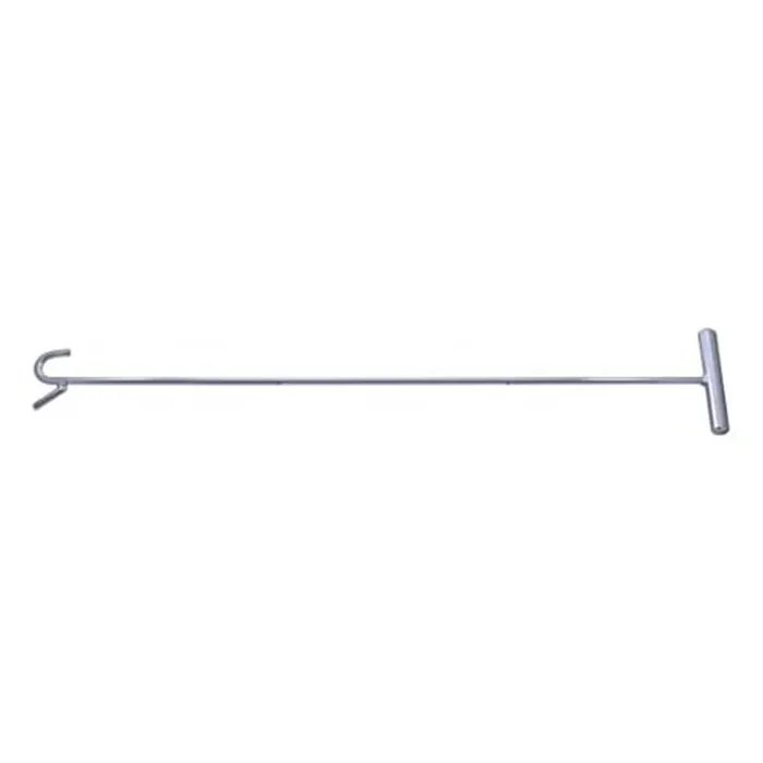 United Pacific Heavy-Duty Chrome Plated 5Th Wheel Pin Puller, Solid Steel Rod W/5In Wide Handle (31‘‘ – S-Hook – Pack Of 10)