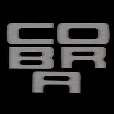 UPR 03-04 Cobra Stainless Steel Bumper Inserts (Polished)