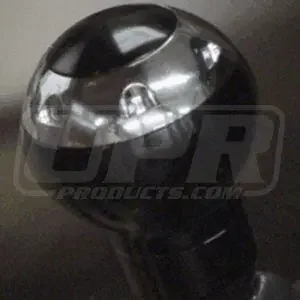 UPR 79-04 Mustang Shift Knob Black with Chrome Ring