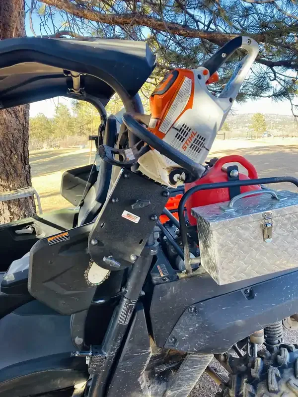 Utv Roll Bar Chainsaw Mount Fits Yamaha, Honda, Polaris, Can Am And All Round Roll Bars 1 ‘ To 2‘ Rcm-3012 Hornet Outdoors